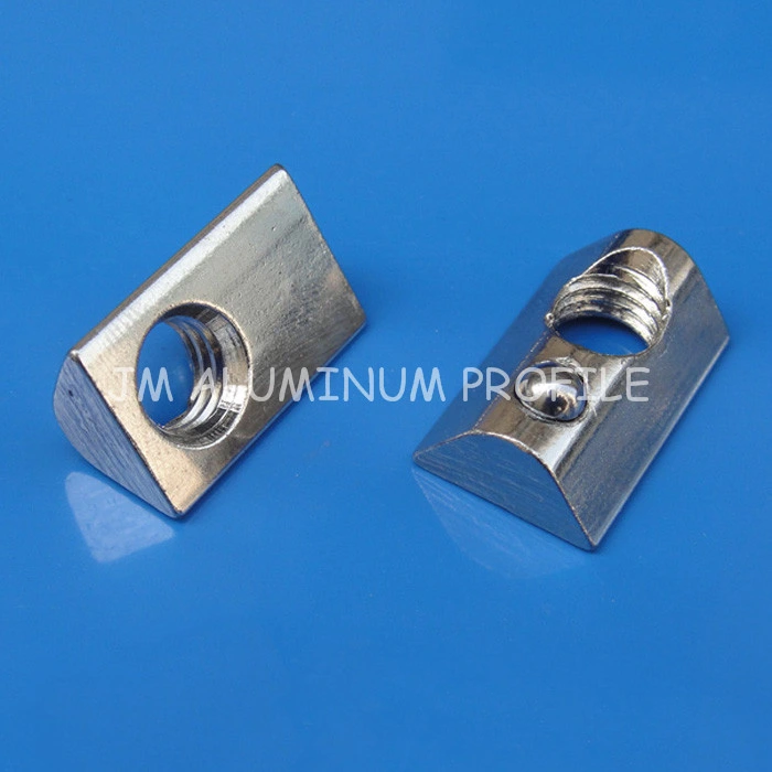 Half Round Nut T Nut / Roll-in T-Slot Nut for Aluminum Profiles