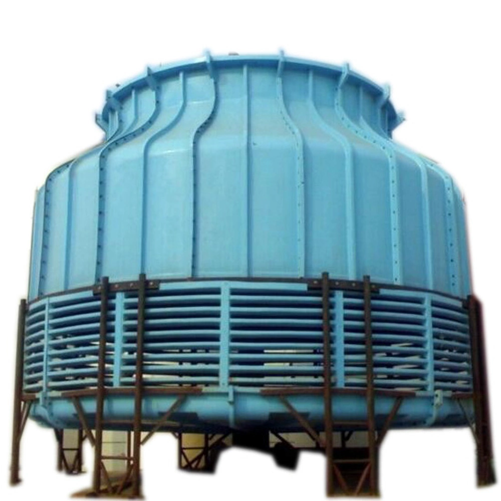 Round Counter-Flow Type Fibre-Reinforced Plastic Cooling Tower