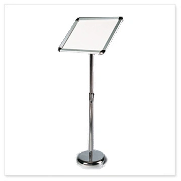 11 X17 Inch Floor Standing Poster Sign Holder with Round Corner