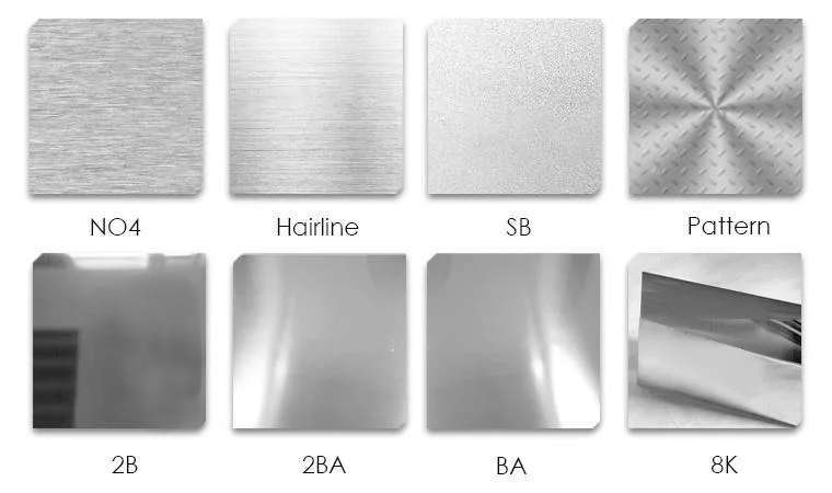 304 308 310S 10mm Thick Chrome Stainless Steel Metal Patterned Plated