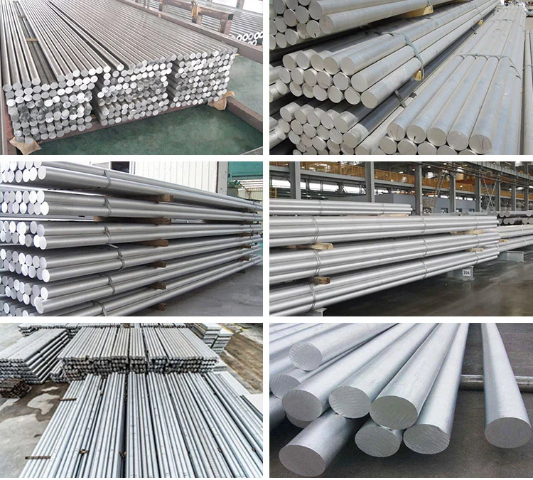 High-End Aluminium Alloy Steel Bar 1100 2024 4032 6061 6063 6060 6082 7075 Low Price Aluminium Round Rod