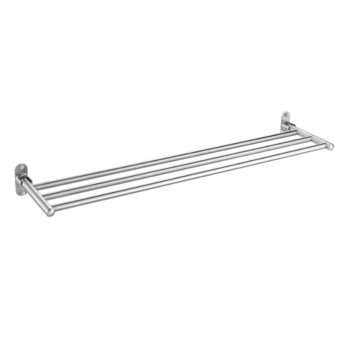 SUS304 Bathroom Accessories Wall Mount Double Towel Bar