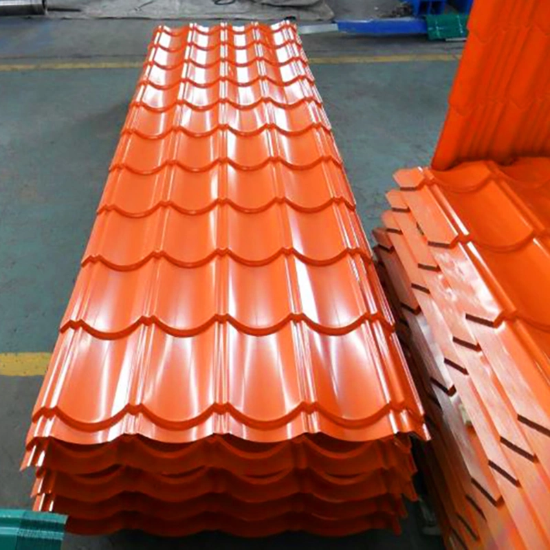 Best Price African Ibr Dx51d PPGI Wavy Trapezoid Shape Corrugated Steel Roofing Sheet