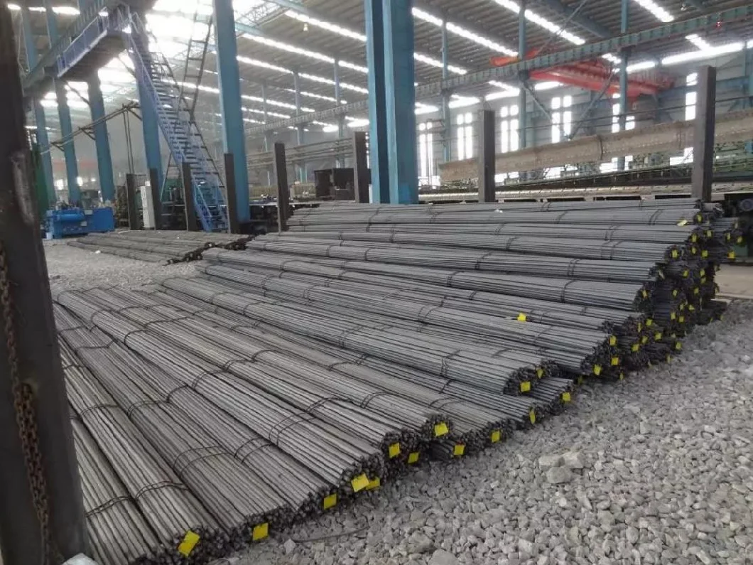 Hot Rolled Ribbed Bar Gr75 Deformed Steel Bar