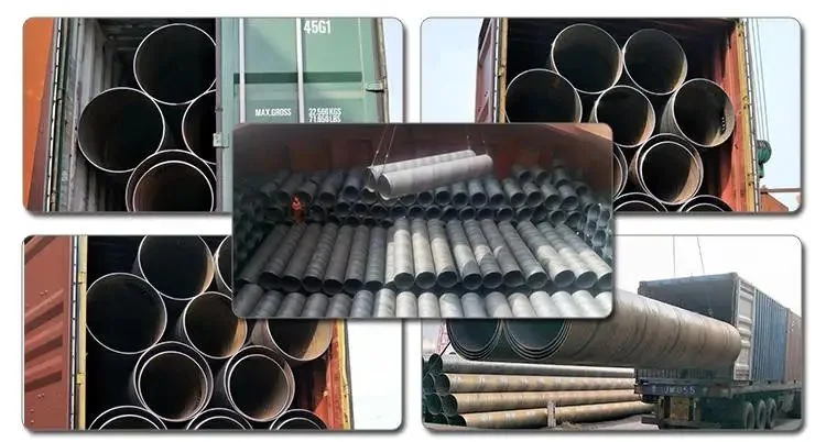 Welded Steel Hollow Section Pipe Round Shape Structural Tubes Manufacturer