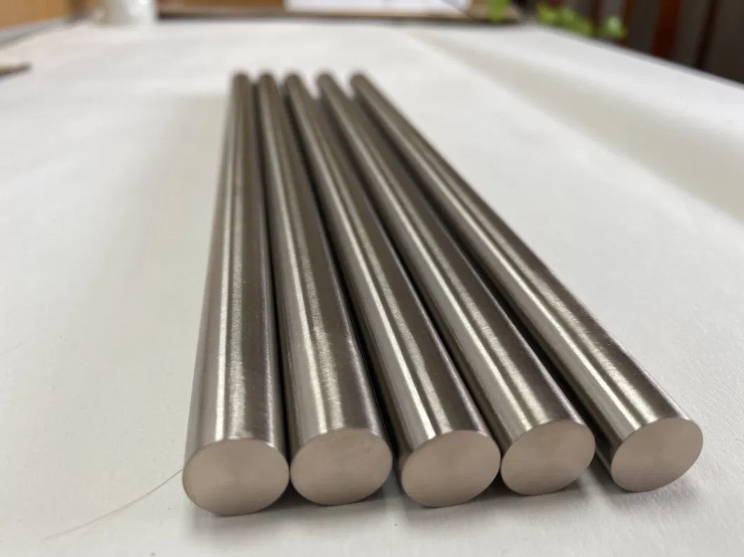 Tungsten Copper Wcu 80/20 Tungsten Alloy (W75Cu, W70Cu, W85Cu, W90Cu bar) Rod