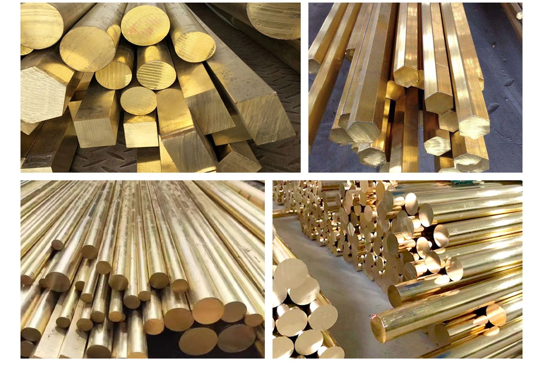 99.99% Pure C11000 C12200 C2100 C21000 Cuzn5 CZ125 H95 T2 Brass Round Flat Busbar Copper Bar Manufacturer