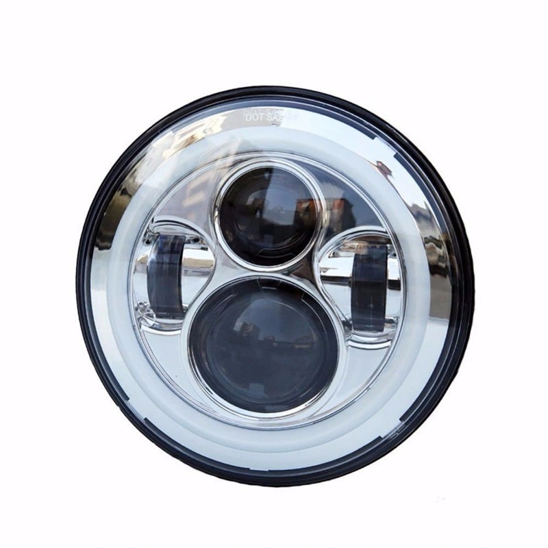 7 Inch Headlight Round LED Headlight Wholesales for Jeep Wrangler Jk