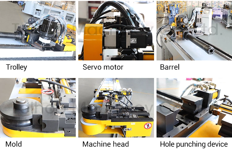 Dw38CNC Round Pipe Bender Machines Square Pipe Tube Bender