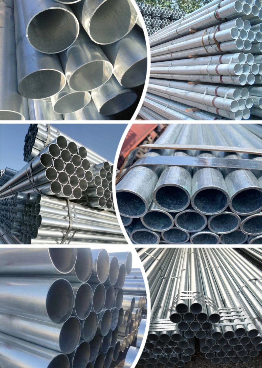 ASTM A865 JIS DIN1629/2448 Hot DIP Pipe Products Galvanized Carbon Steel Gi Tube Seamless Round Black Steel Pipe Structural Pipe Hollow Section Tube