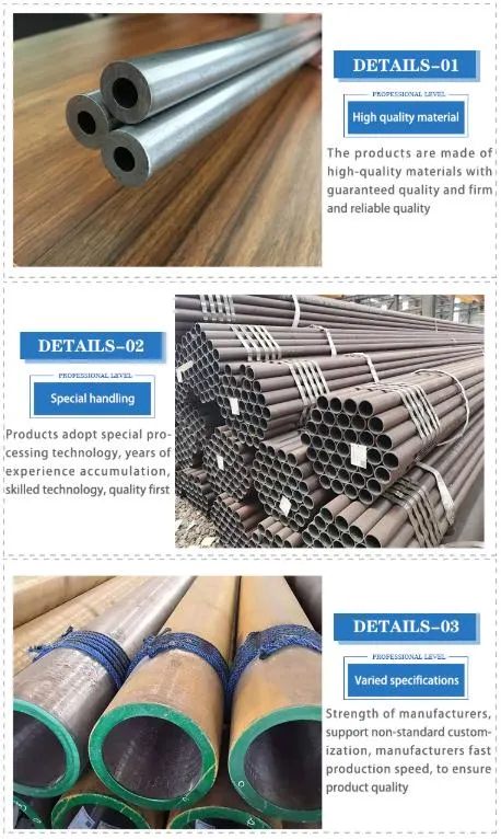 Shandong ERW Carbon Steel Pipe Hollow Selection Round Carbon Steel Pipe 1/2 Inch