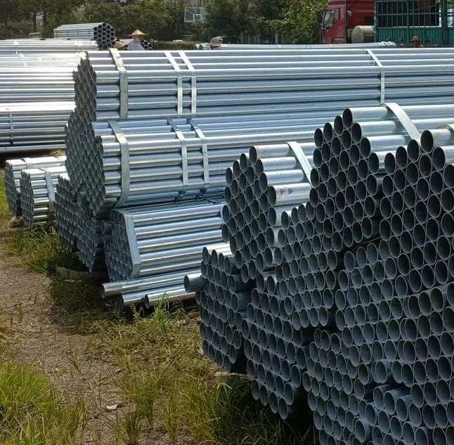 Standard Length Gi Pipe Round Pre-Galvanized Round Steel Pipe/Tube