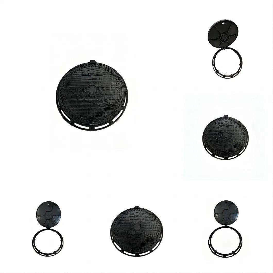 Round Double Manhole Cover with Frame Factory Price