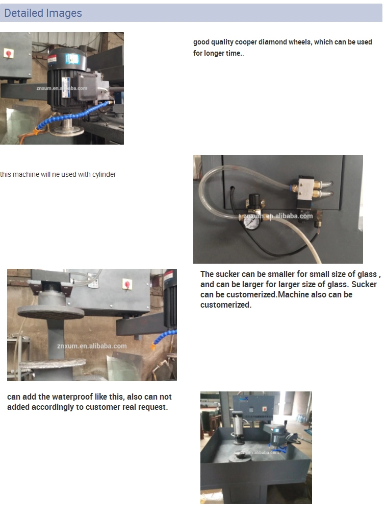 Zxm-By1 Glass Shaped Machine for Processing Rectangular, Round, Oval, Triangular, Trapezoidal, Wavy and Other Glass in Different Shapes