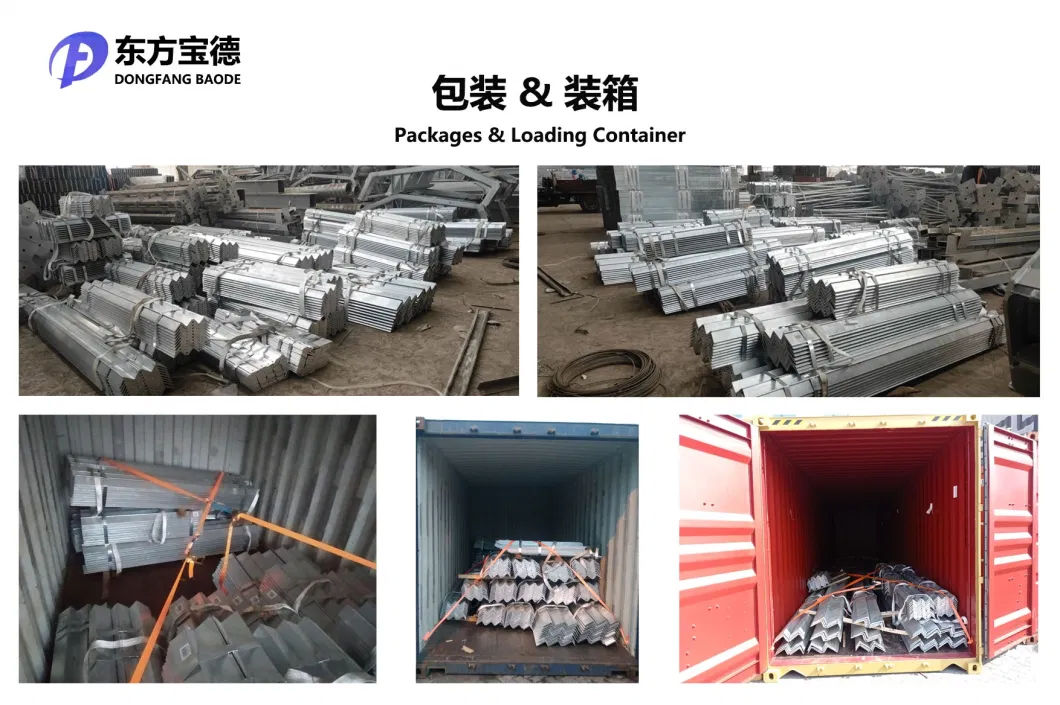 G300 Grade New Zealand Using Galvanized Angle Bar Cold Bending Angle Bar for Projects