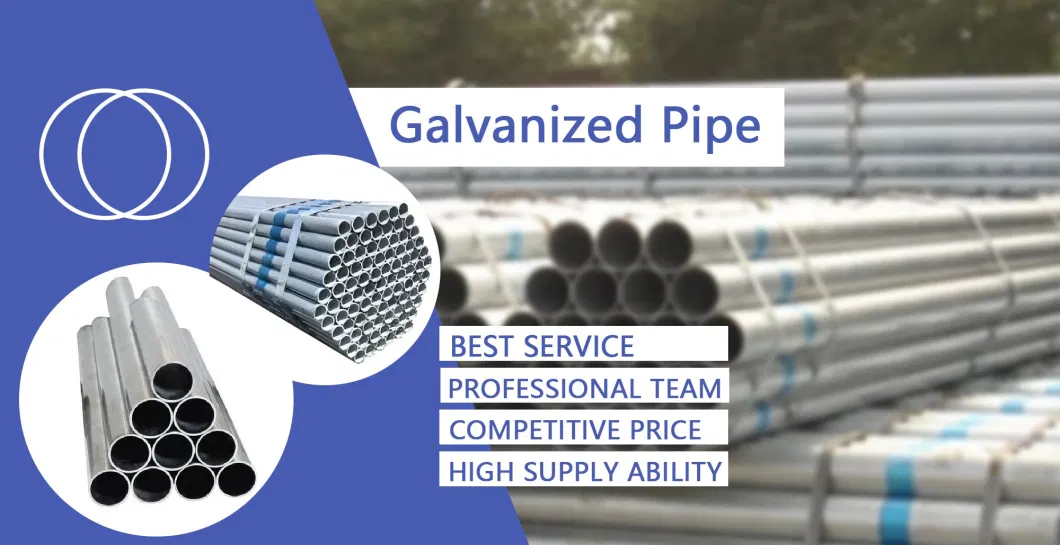 Factory Hot Rolled Steel Pipe Carbon Seamless Galvanized Steel Mild Pipe