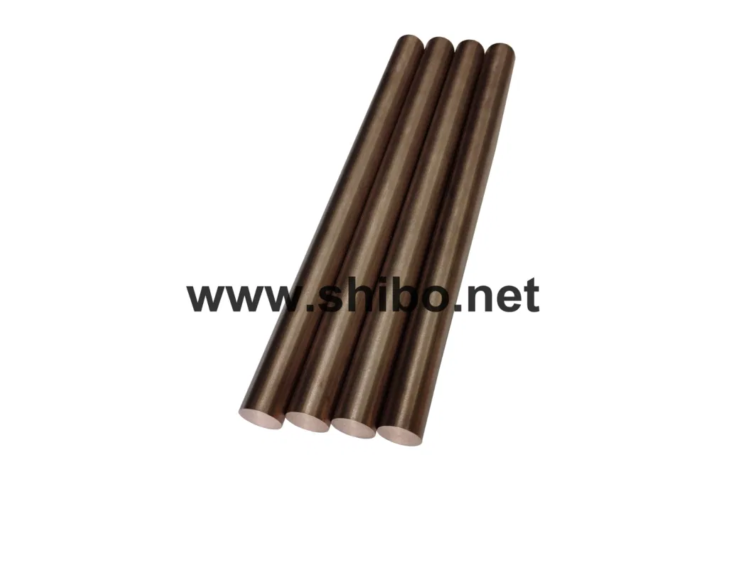 Experienced Manufacturer Tungsten Copper Round Rod, Cuw Round Rod with Custom-Size