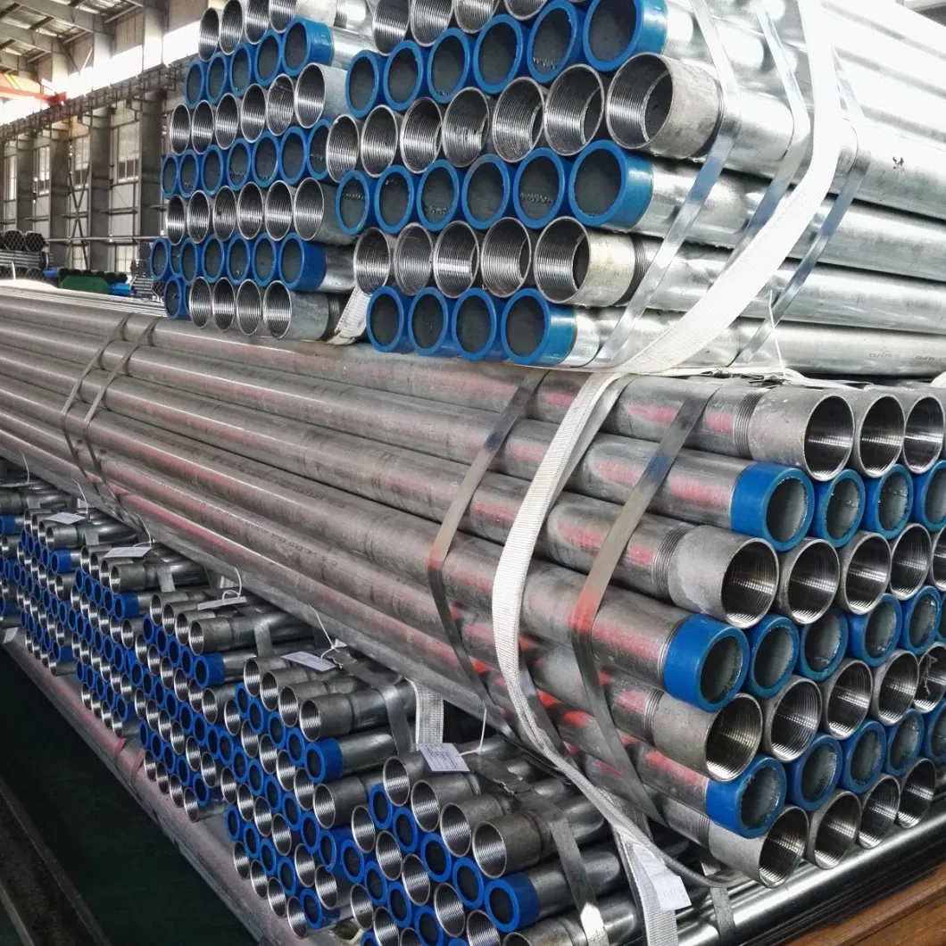 Welded Pre Galvanized Steel Hollow Pipe Round Shape Structural Steel Tube