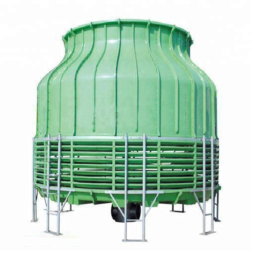 Round Counter-Flow Type Fibre-Reinforced Plastic Cooling Tower