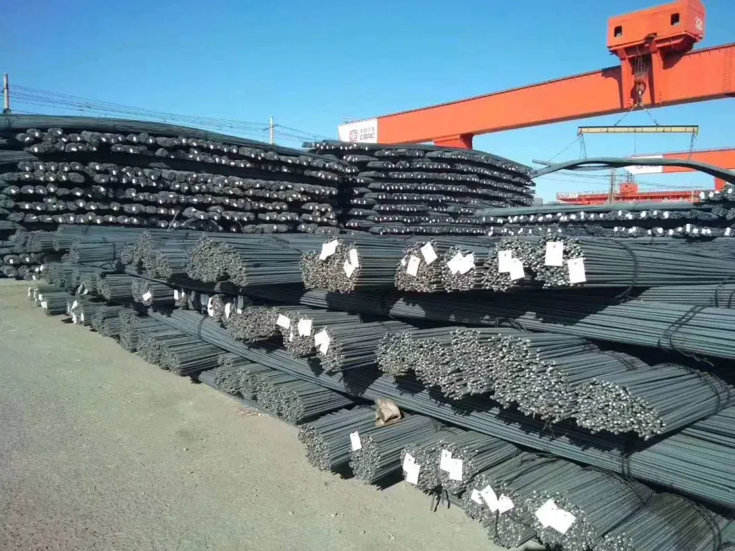 Hot Rolled Ribbed Bar Gr75 Deformed Steel Bar