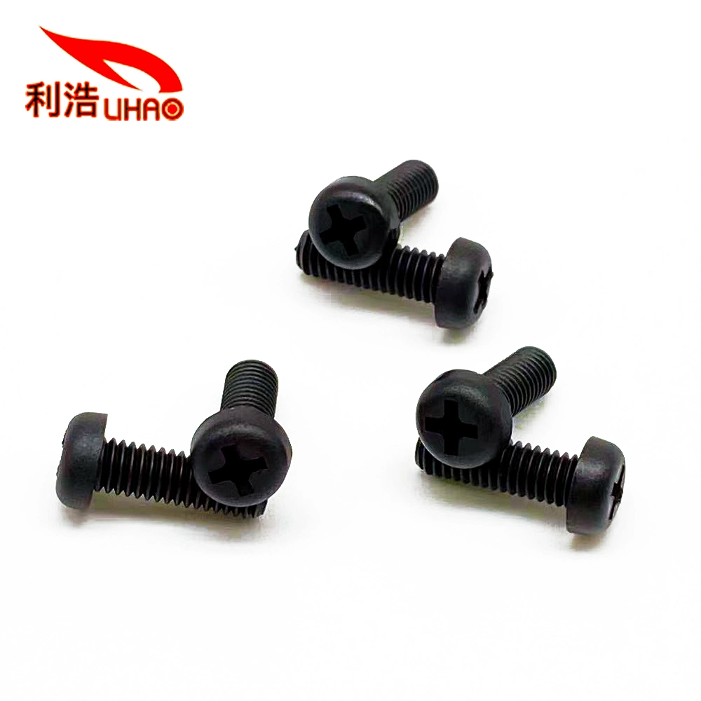 Pm Black Cross Round Head Screw Wholesale Pan Head Screw