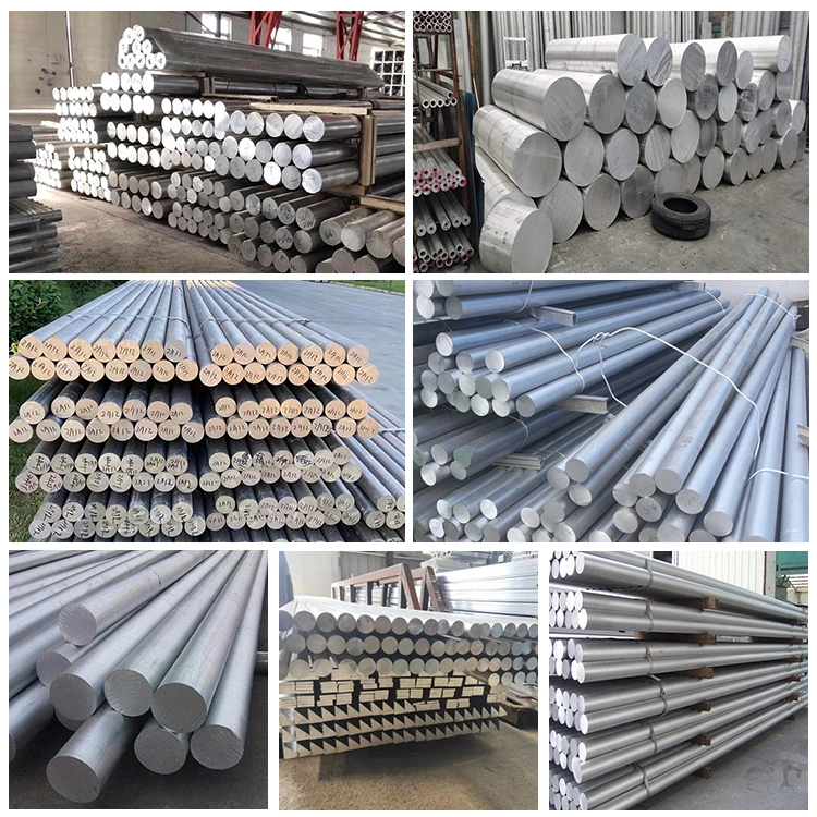 Cutting Size 2024 6061 6082 7075 4032 5083 7175 7075 6061 Aluminum Round Bar Aluminum Rod Price Aluminum Flat Bar