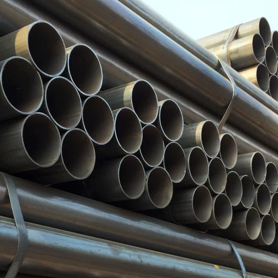 Factory Direct Price Structural Tube Stainless Black Round Pipe Oil Pipeline Steel
