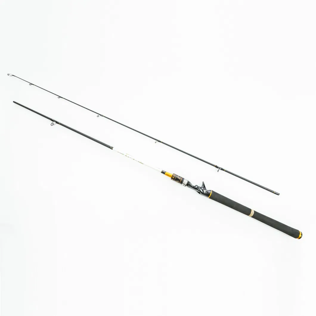 Very Light High Carbon Lure Casting 2-Section Fishing Rod