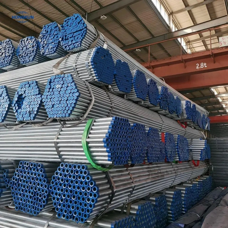 China Manufacture Z40 Z80 Z150 Round Hot DIP Galvanized Scaffold Tube for Instructions