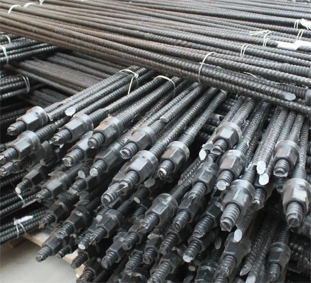 Hollow Threaded Anchor Bar Grouting Rod Grouting Anchor Bolt and Nuts