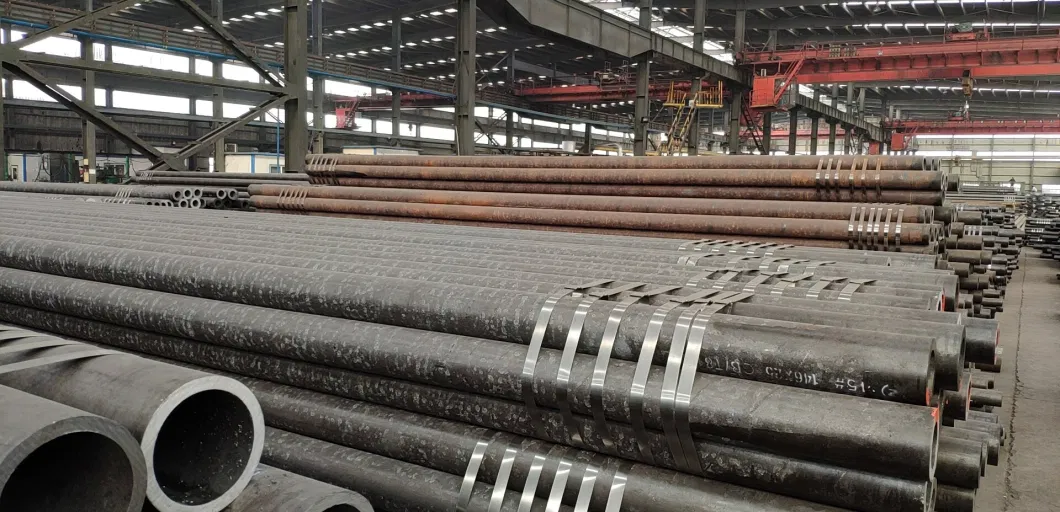 Q235 Q345 ASTM Carbon ERW Mild Iron Round Welded Steel Pipes