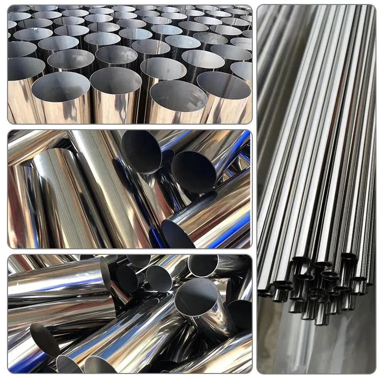 201 304 316L Mirror Stainless Steel Pipe Round/Square Pipe Heavy Calibre Stainless Pipe Cold Drawn Welded Tube