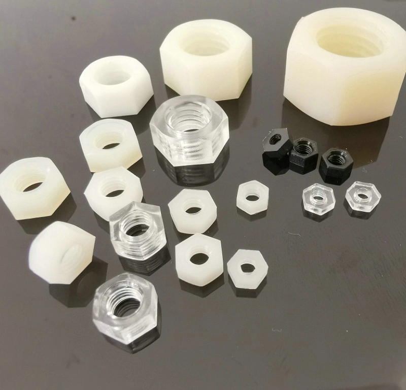 PA66 Cap Nut Plastic Nylon Nuts Half Round Nut M5 M6/M8 Plastic Cover