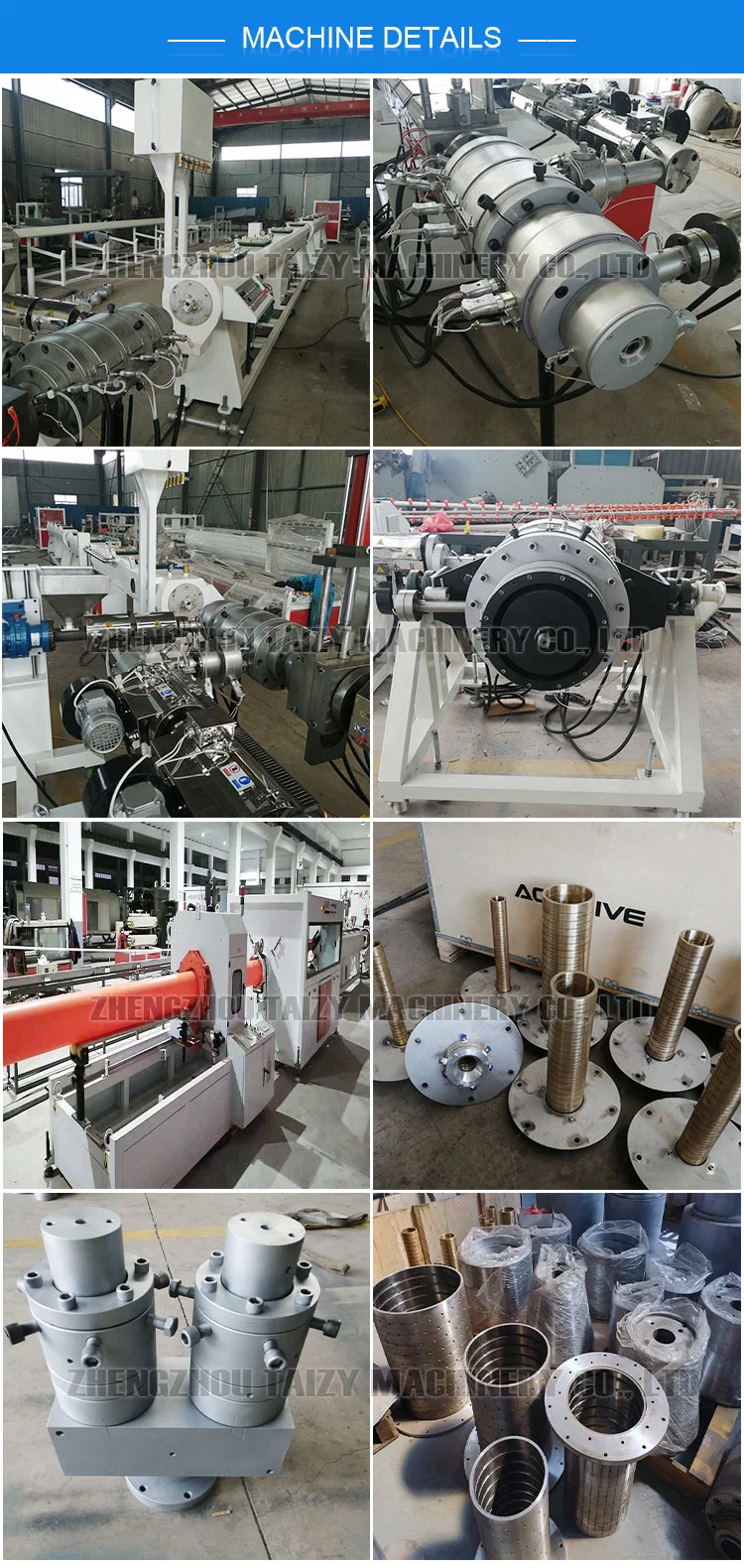 Multi Application PP PE Pipe Extrusion Machine Conduit Pipe Making Machine