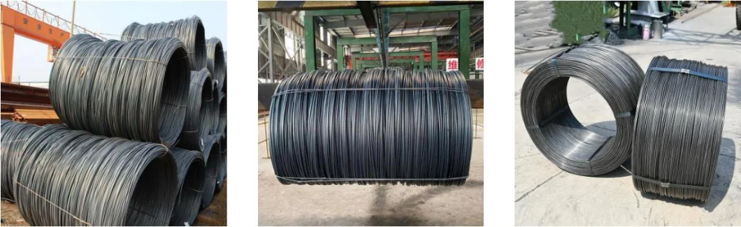 Manufacture Hot Rolled Structural Steel Bar Carbon Building Material Iron Wire Rod