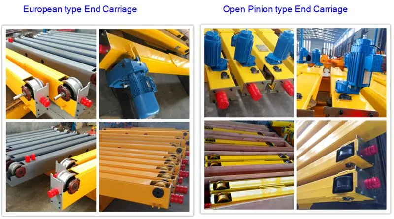 Overhead Crane End Carriage 5ton 10ton 20ton 30ton Pinion Type/Hollow Shaft Type