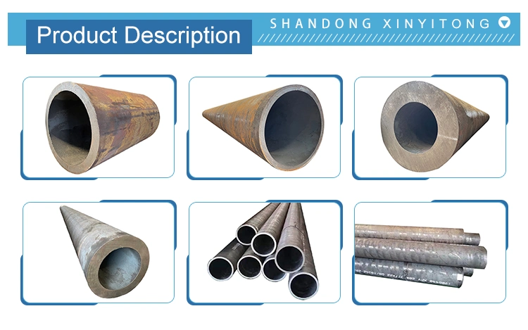 Metal Steel Round Pipe Black Iron Carbon Steel Tube