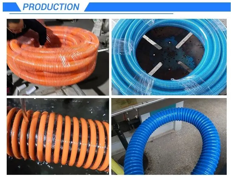 8 Inch 6 Inch Corrugated PVC Suction Hose