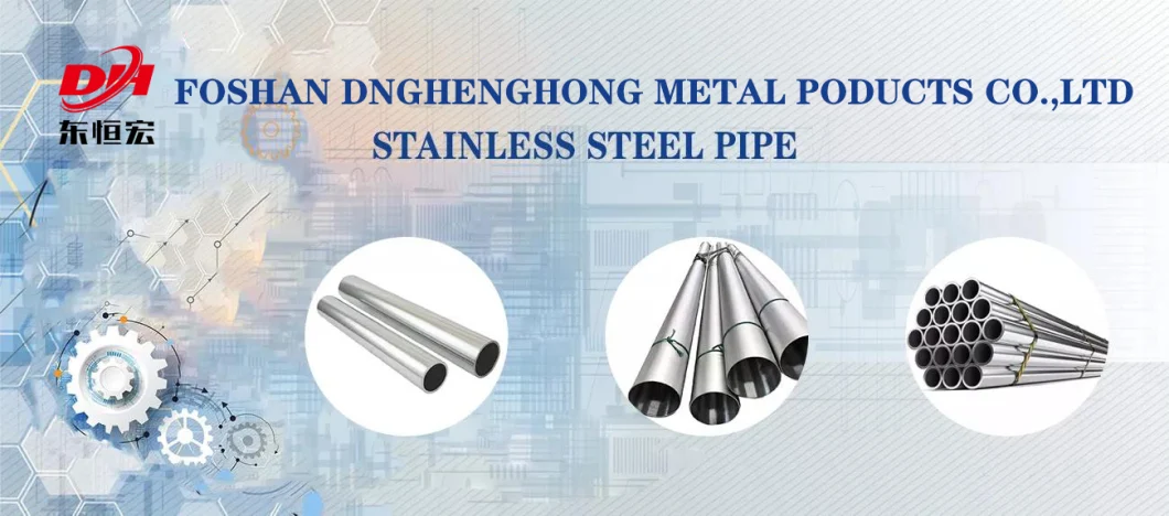 316 Seamless Pipe Foshan Spot 201 Stainless Steel Hollow Round Bar