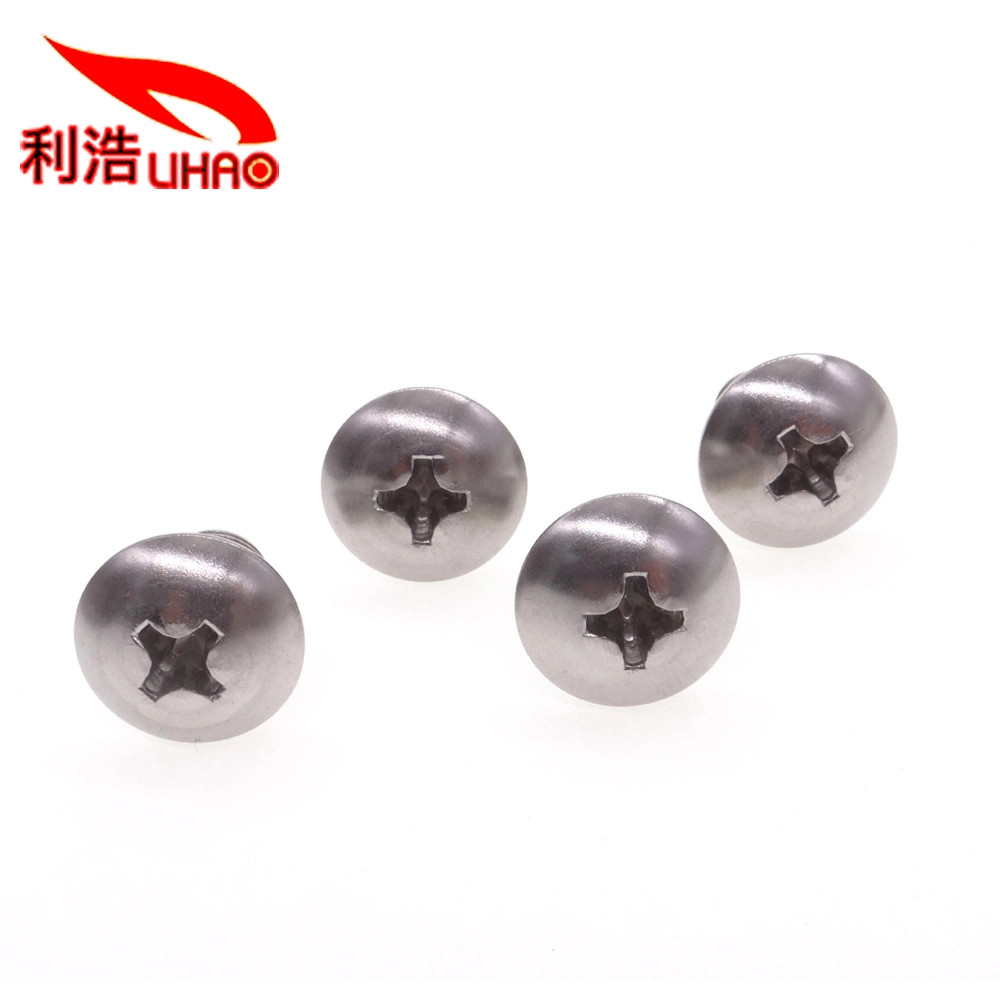 GB818 Stainless Steel Cross Semi-Circular Head Machine Screws