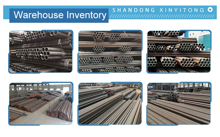 Metal Steel Round Pipe Black Iron Carbon Steel Tube