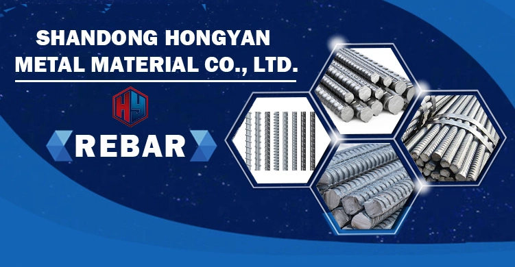 HRB400 Hrb500c G60 Deformed Steel Rebar Round Bar Construction Reinforcing Iron Metal Hot Rolled Round Iron Solid Bar