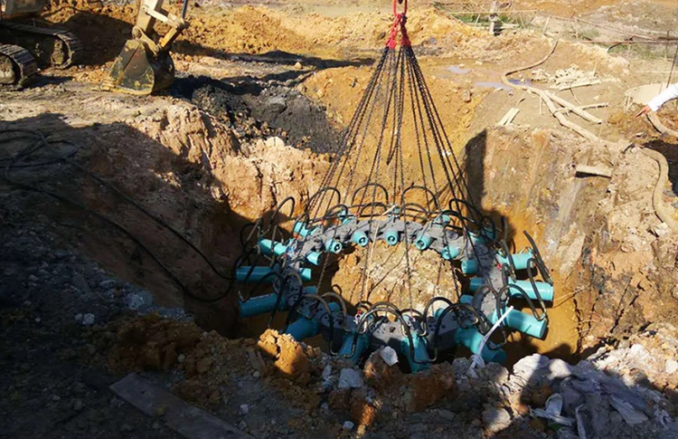 Concrete Round Piles Hydraulic Pile Breaker