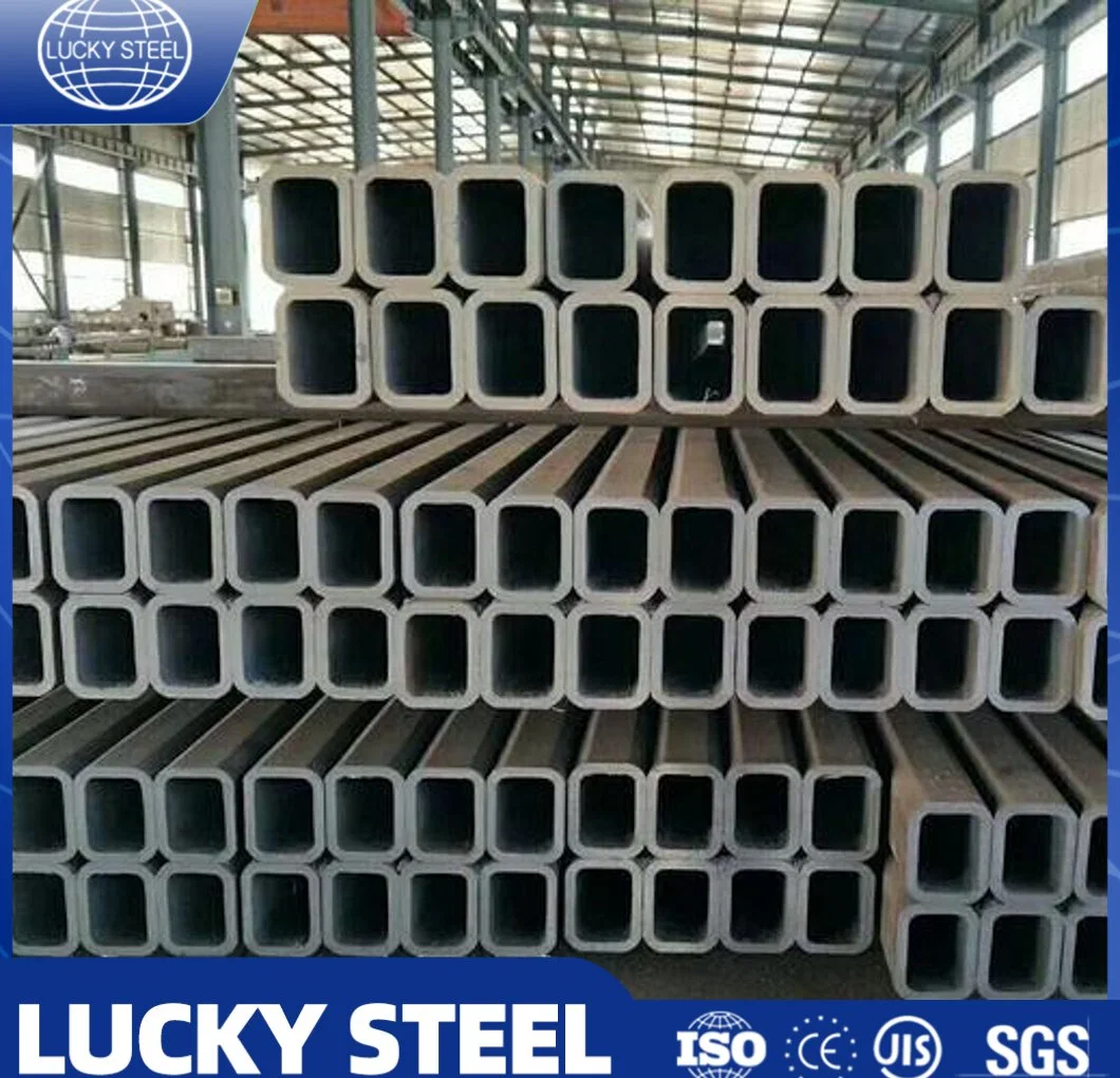 Manufacturer Hollow Metal Galvanized Square Rectangular Steel Tube/Pipe/Square Hollow Galvanized Steel Pipe 12 FT