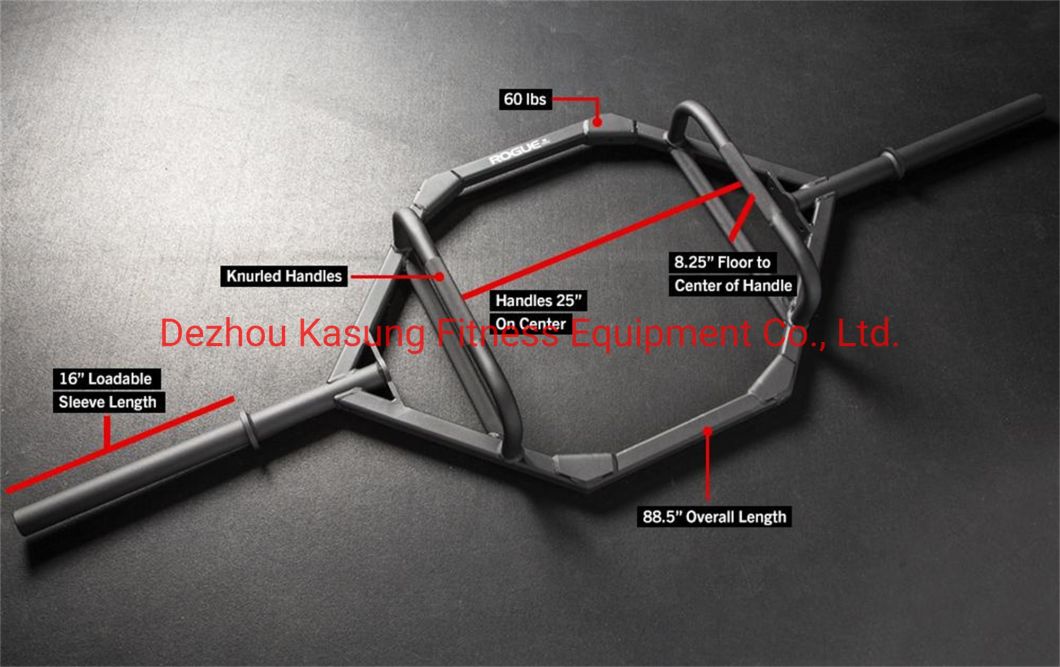 2023 Newest Hex Trap Bar with Hex Deadlift Bar