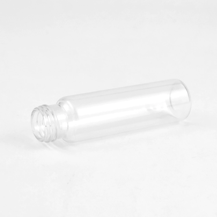 Hot Sale 20mm 22mm Long Tall Length Glass Borosilicate Tube Pre Roll Bottle with Matte Black Cr Child Proof Cap Dome Lid