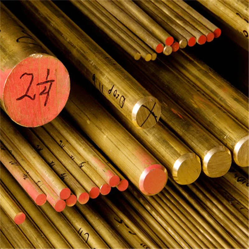 H59/H62 Brass Rod, Fine Brass Rod, Hexagonal Brass Rod Are All Cuttable