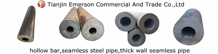 ASTM A500 Q235 Mild Steel Profile Hollow Section Iron Pipe/Seamless Steel Hollow Bar