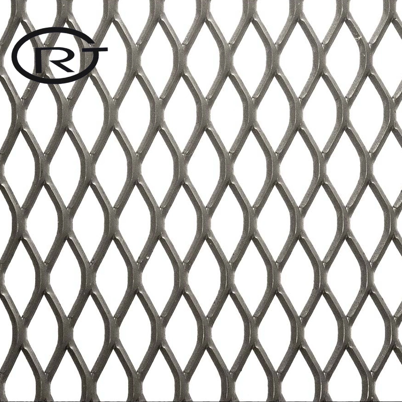 4FT X 8FT Sheet of 5X10mm Mild Steel Expanded Metal Diamond Mesh