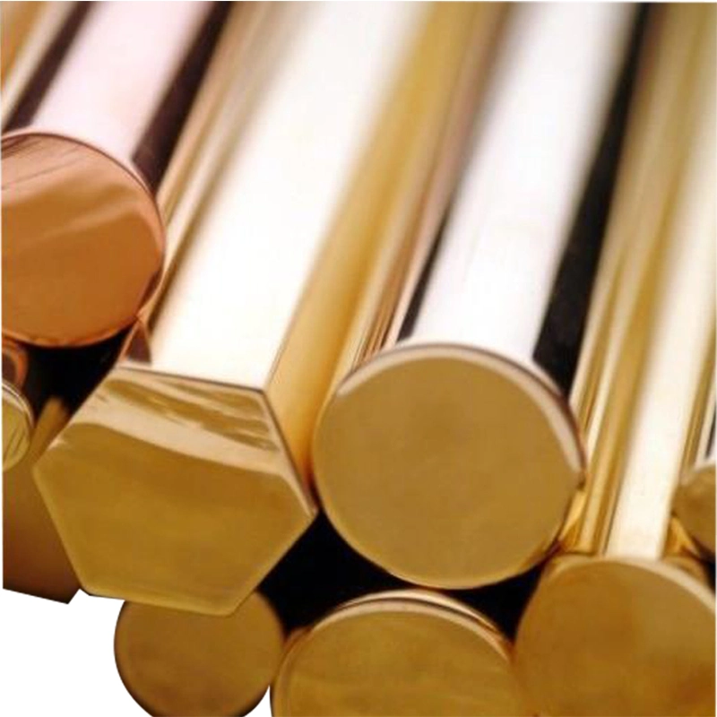 C70620 C71000 Pure Bronze Metal Pure Brass Rod Red Copper Round Bar Customized Copper Bar for Top Quality Fast Delivery